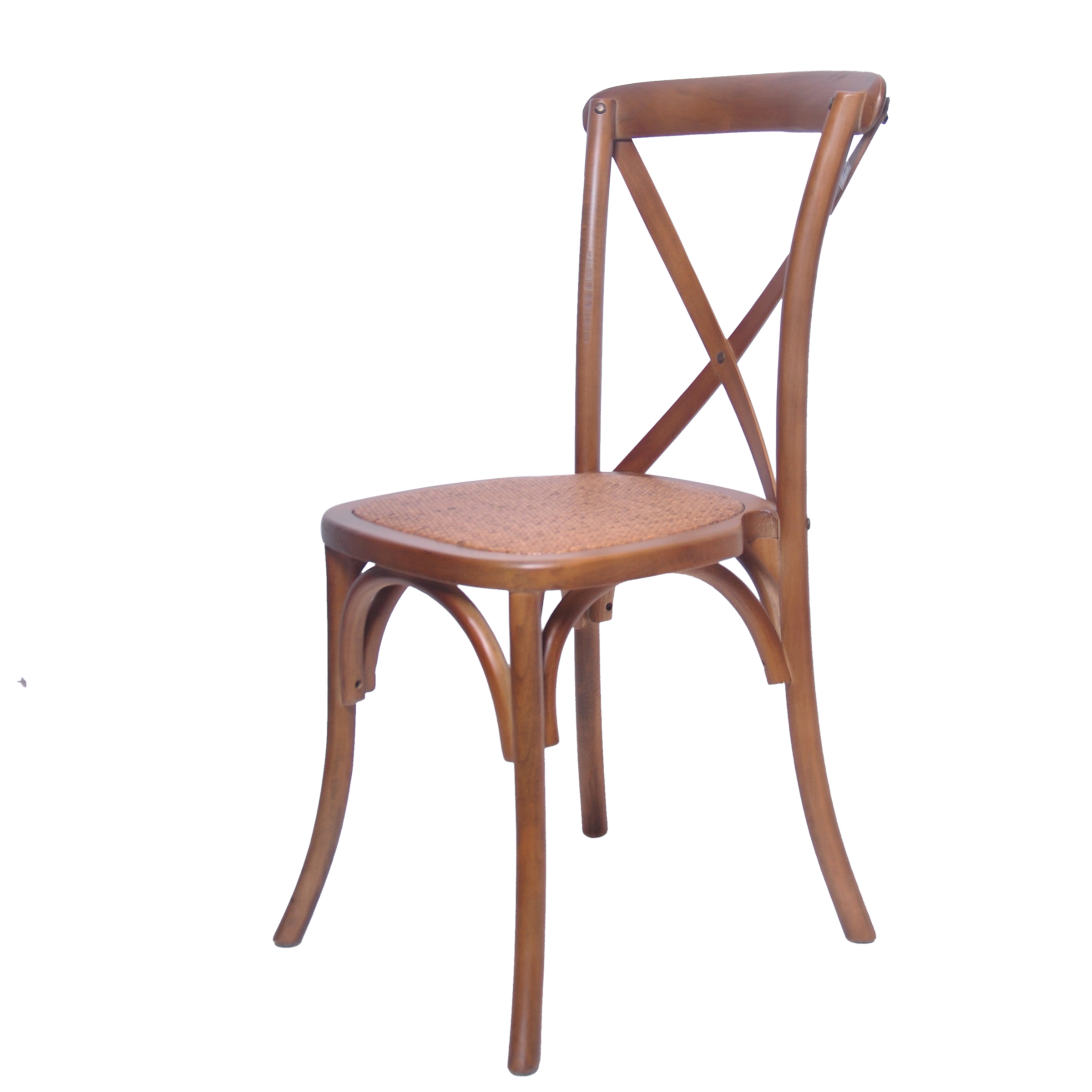 Lucca X-back wood chair
